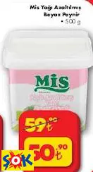 MİS YAĞI AZALTILMIŞ BEYAZ PEYNİR 500 G MİS YAĞI AZALTILMIŞ BEYAZ PEYNİR 500 G